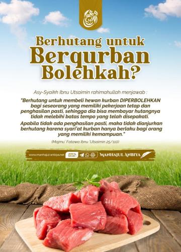 Berhutang untuk Berkurban